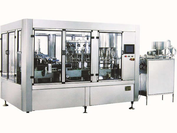 山西醋廠(chǎng)使用我司灌裝機(jī)